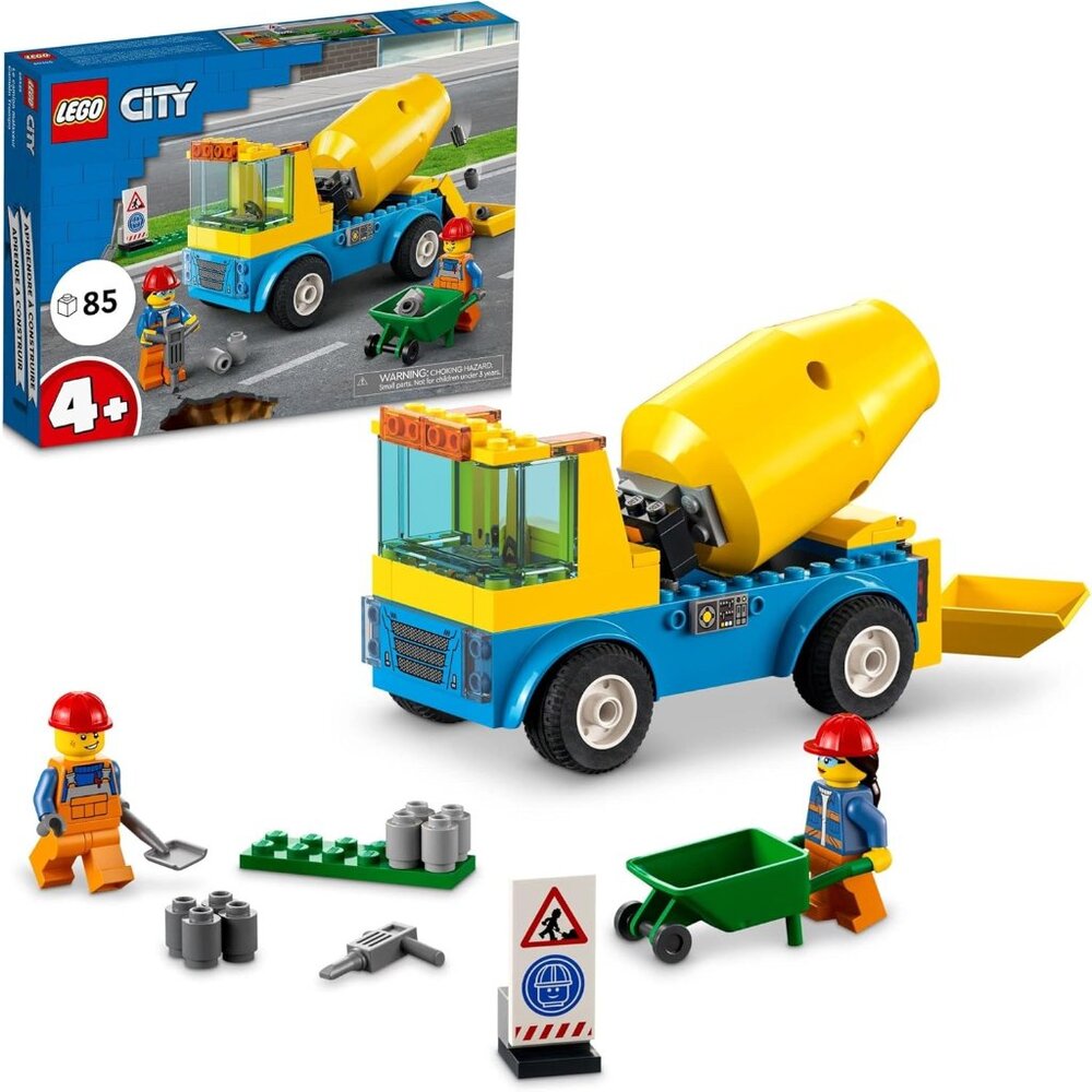 Lego City Cement Mixer Truck 60325   Brand New